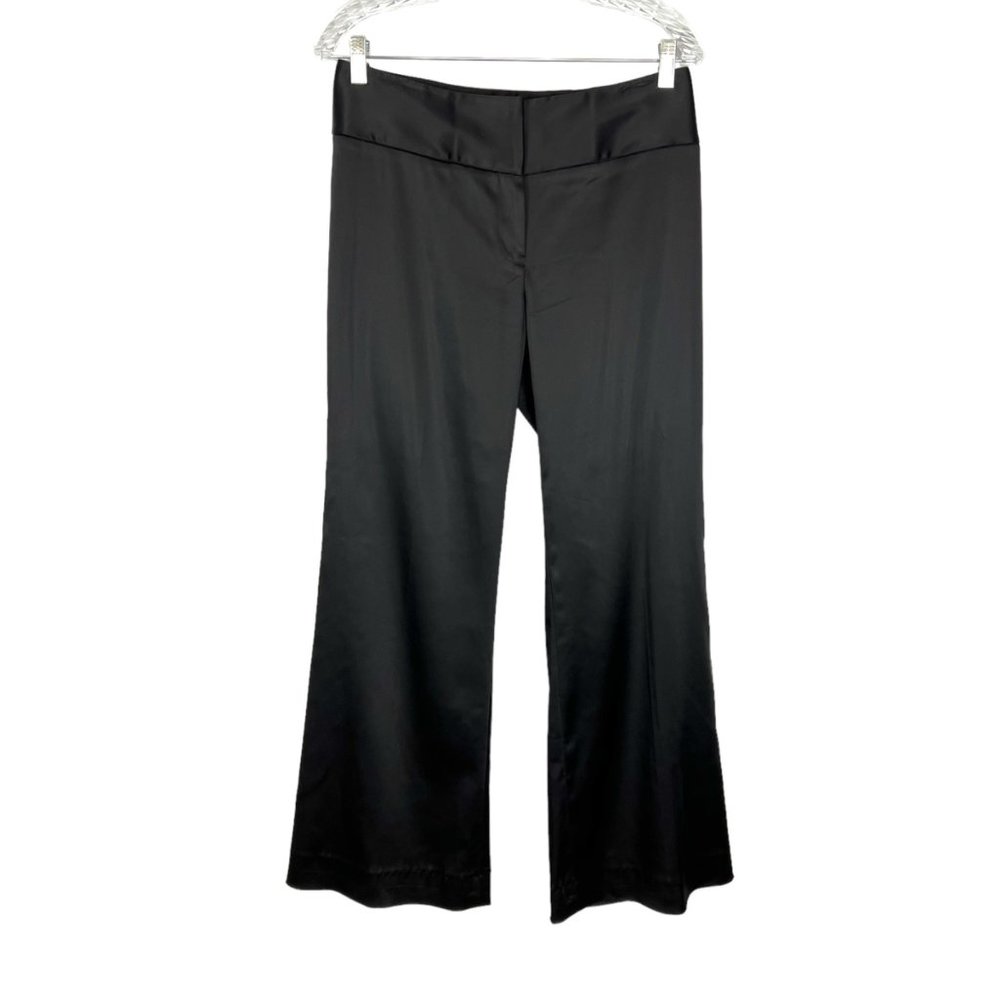 ANTONIO MELANI Black Wide Leg Pants